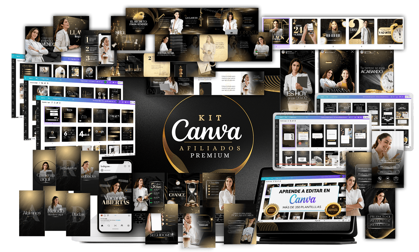 KIT CANVA AFILIADOS PREMIUM
