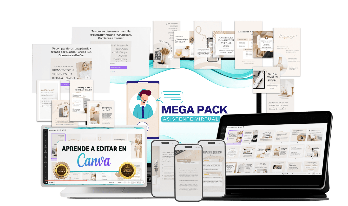 MEGA PACK ASISTENTE VIRTUAL
