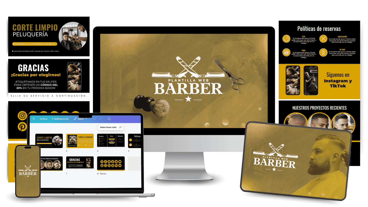 PLANTILLA WEB BARBER