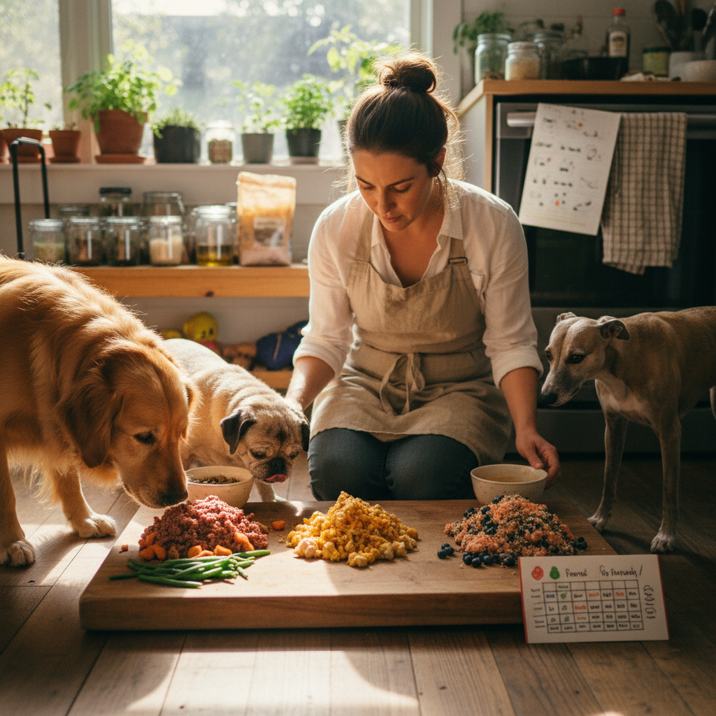 Chef Canino en Casa: Recetas Deliciosas y Saludables para tu Mejor Amigo