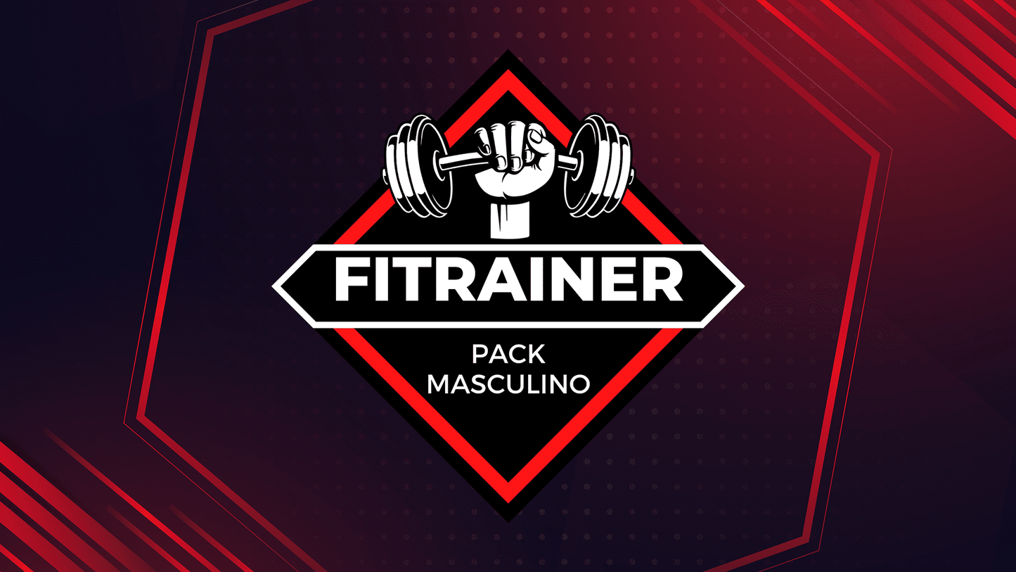 PACK FITRAINER MASCULINO