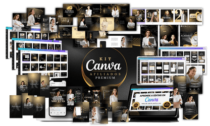 KIT CANVA AFILIADOS PREMIUM