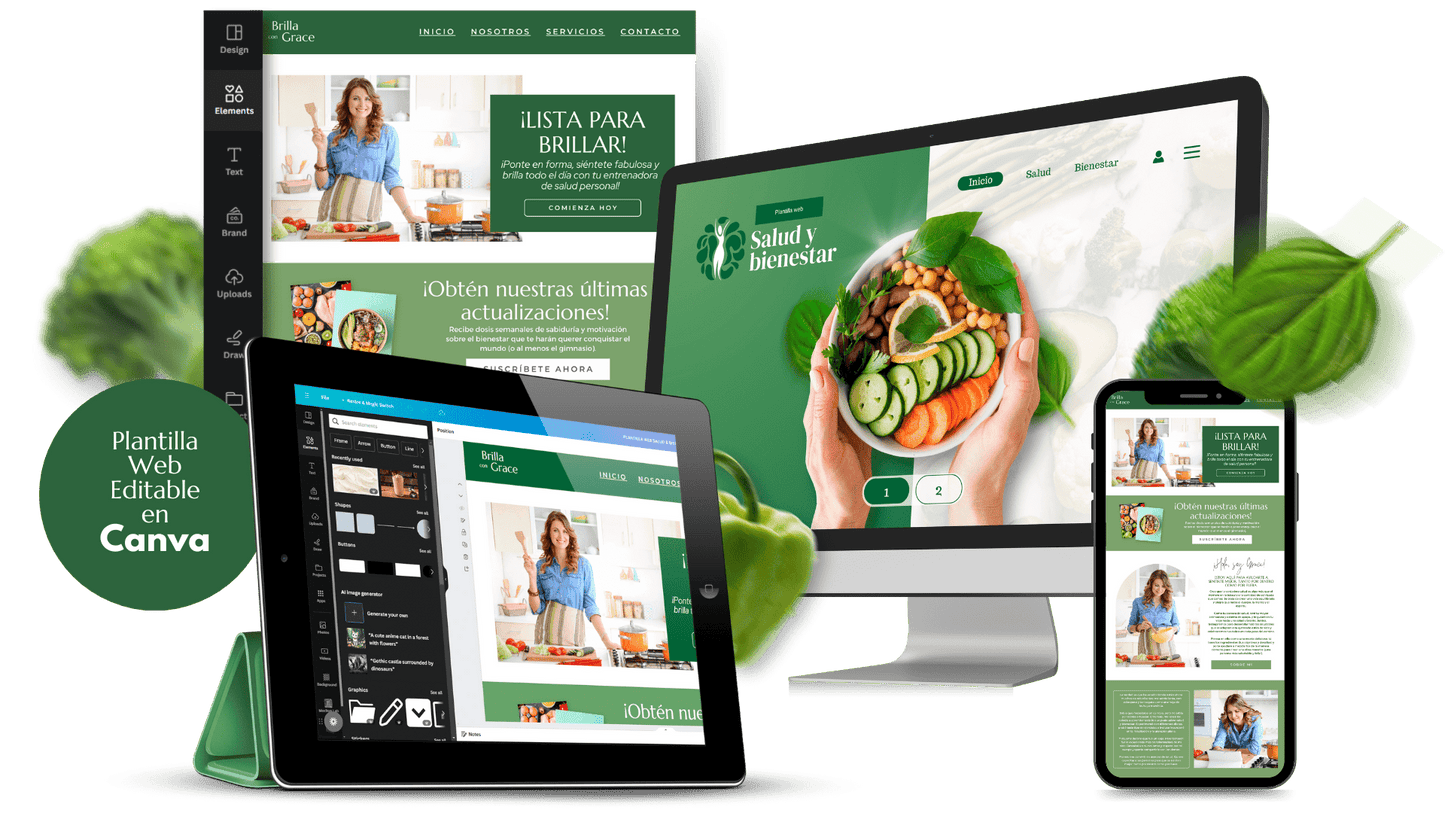 PLANTILLA WEB SALUD & BIENESTAR