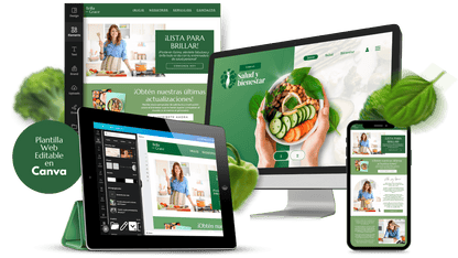 PLANTILLA WEB SALUD & BIENESTAR