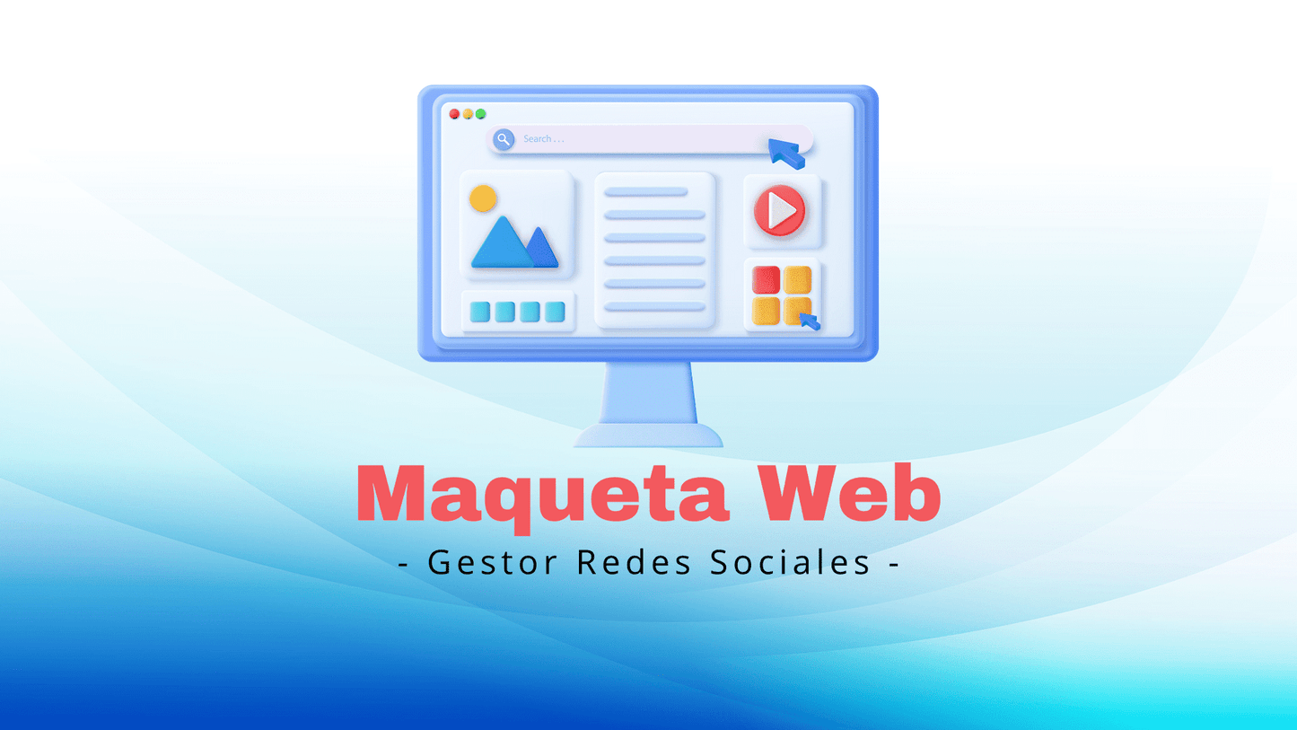 MAQUETA WEB GESTOR REDES SOCIALES