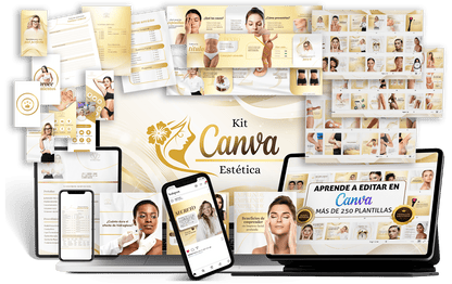 KIT CANVA ESTÉTICA