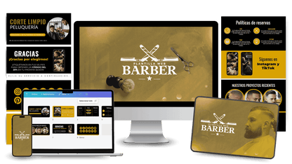 PLANTILLA WEB BARBER