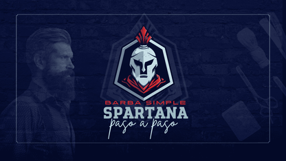 BARBA SIMPLE ESPARTANA PASO A PASO