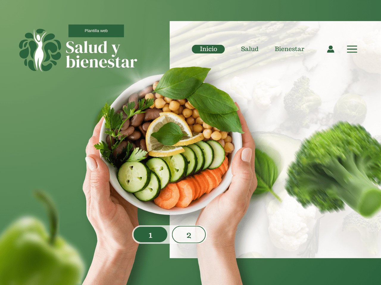 PLANTILLA WEB SALUD & BIENESTAR