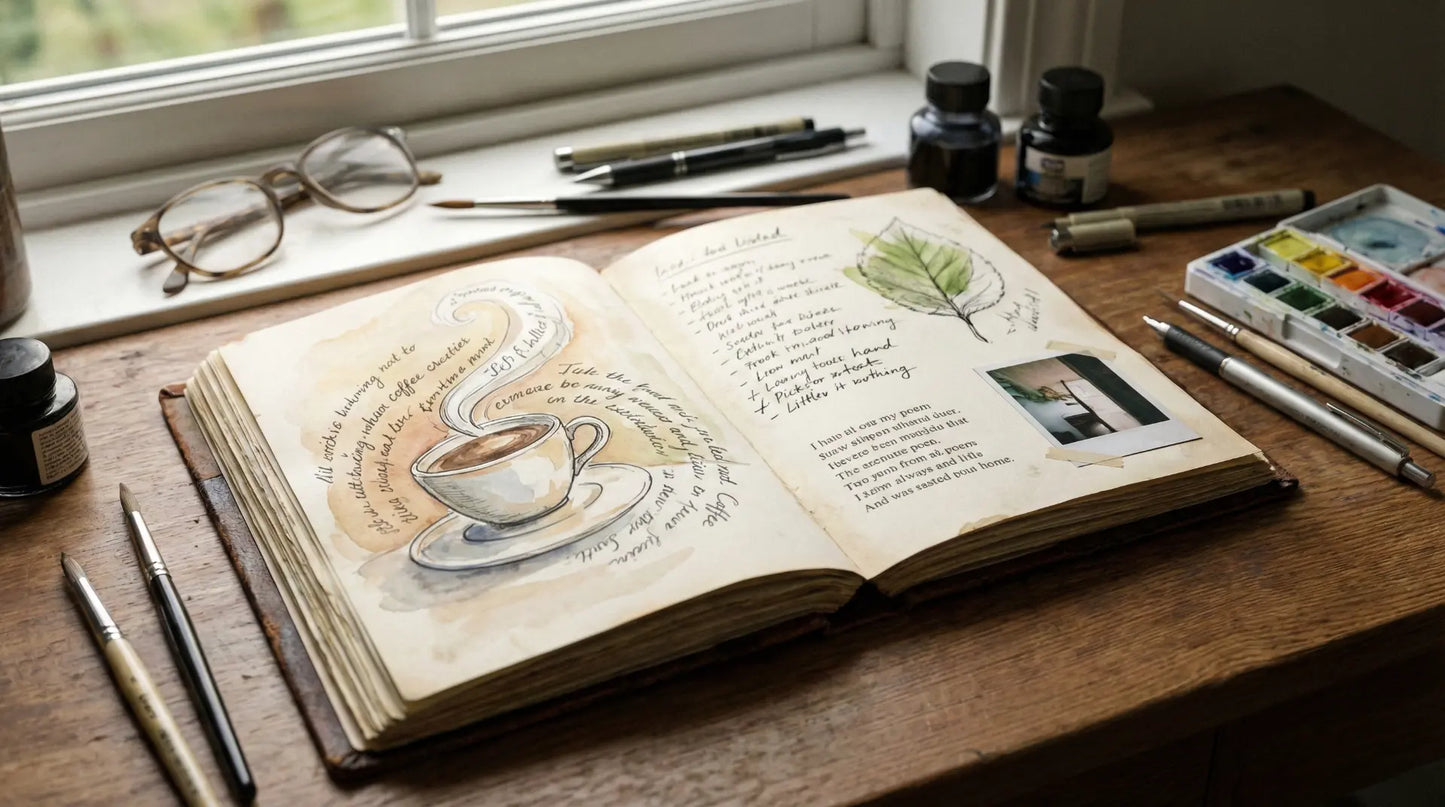 12 Pasos para Crear tu Diario Ilustrado Personal